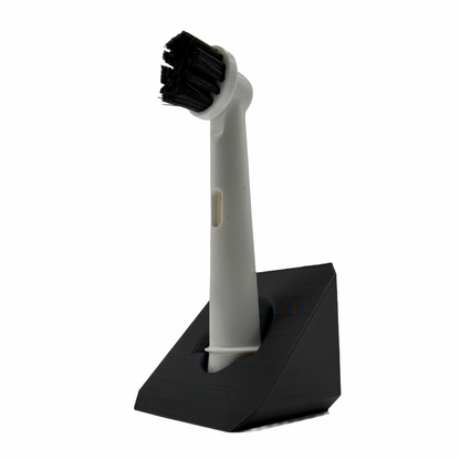 BrushDock – Zahnbürstenkopfhalter für Oral-B ( iO ) & Philips Sonicare - Wandmontage (ohne Bohren)