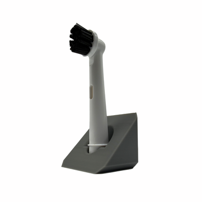 BrushDock – Zahnbürstenkopfhalter für Oral-B ( iO ) & Philips Sonicare - Wandmontage (ohne Bohren)