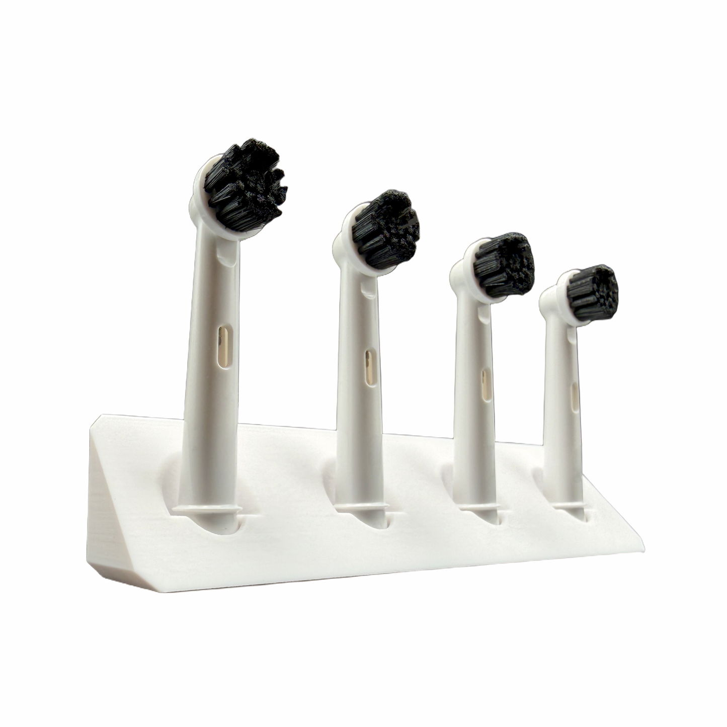 BrushDock – Zahnbürstenkopfhalter für Oral-B ( iO ) & Philips Sonicare - Wandmontage (ohne Bohren)