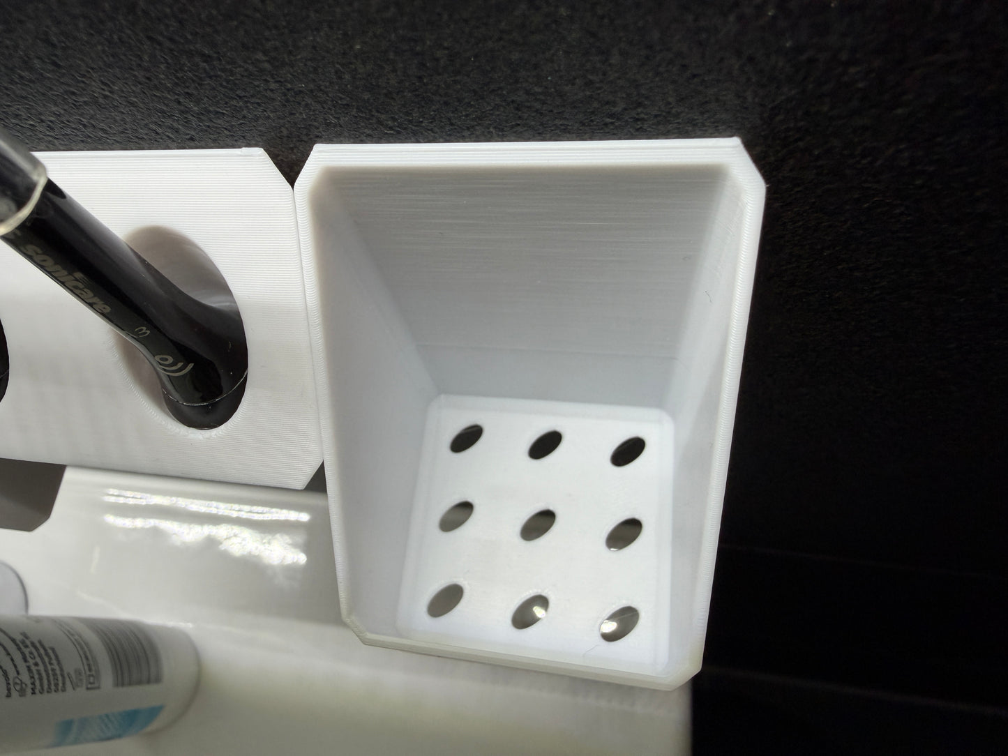 BrushDock Duo Set – Flexibles Wandhalter-Set für Paare (ohne Bohren)