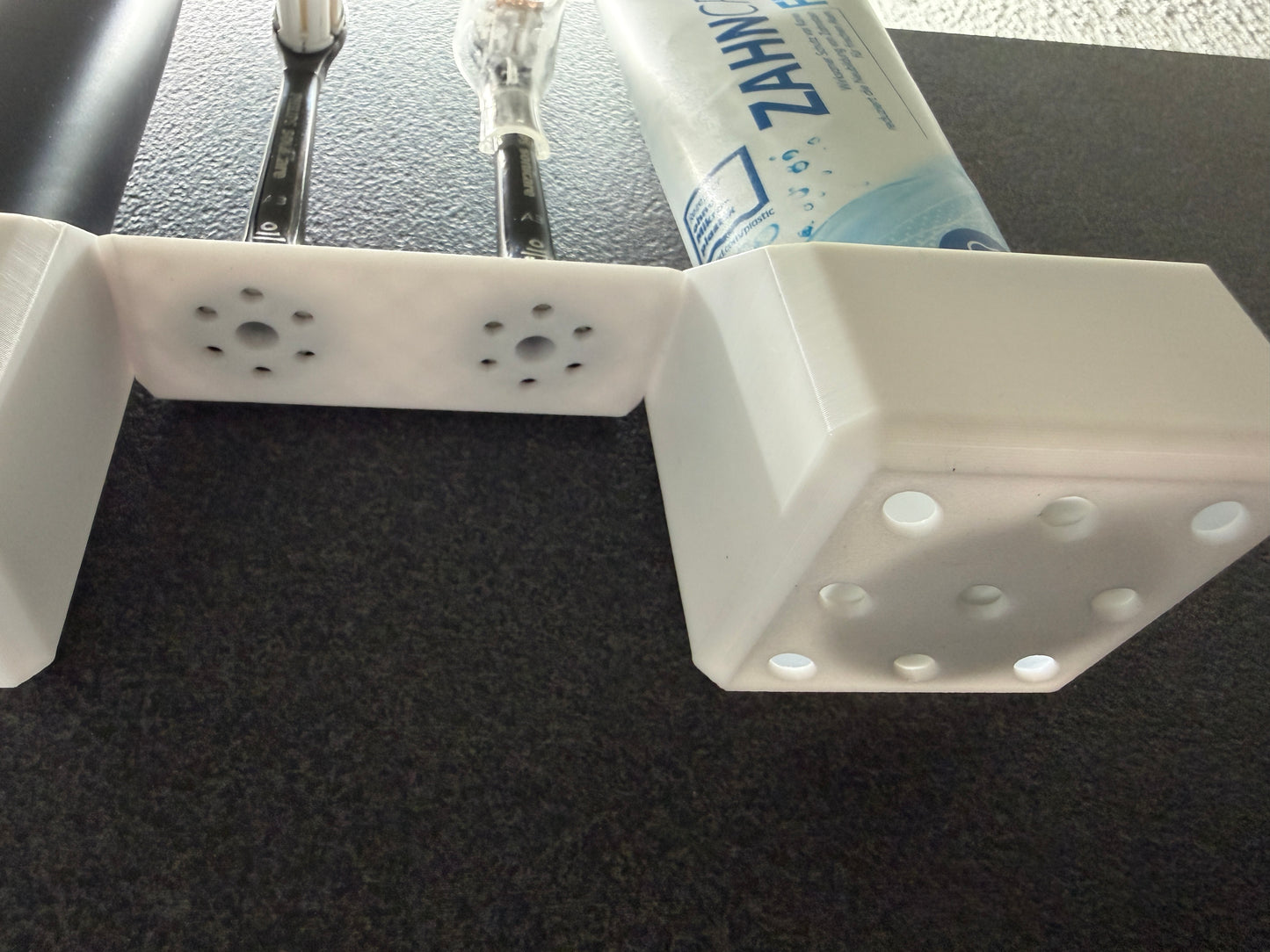 BrushDock Duo Set – Flexibles Wandhalter-Set für Paare (ohne Bohren)